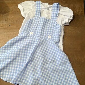 Wizard of Oz Dorothy toddler girl costume with dress and shoes 🌈